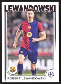 Robert Lewandowski, Kartička, Topps UEFA Club Competitions 2024-25, BASE