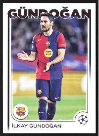 İlkay Gündoğan, Kartička, Topps UEFA Club Competitions 2024-25, BASE