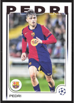 Pedri, Kartička, Topps UEFA Club Competitions 2024-25, BASE