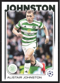 Alistair Johnston, Kartička, Topps UEFA Club Competitions 2024-25, BASE
