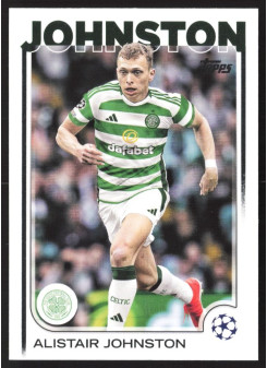 Alistair Johnston, Kartička, Topps UEFA Club Competitions 2024-25, BASE