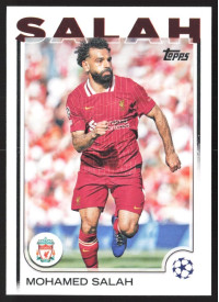 Mohamed Salah, Kartička, Topps UEFA Club Competitions 2024-25, BASE