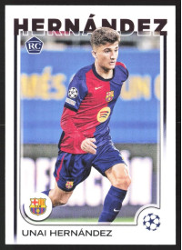 Unai Hernández, Kartička, Topps UEFA Club Competitions 2024-25, BASE