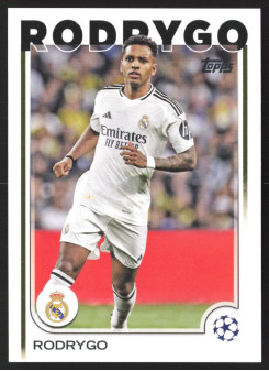 Rodrygo, Kartička, Topps UEFA Club Competitions 2024-25, BASE
