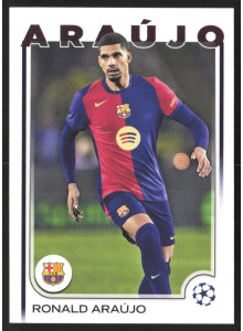 Ronald Araújo, Kartička, Topps UEFA Club Competitions 2024-25, BASE