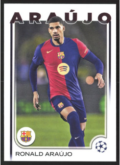 Ronald Araújo, Kartička, Topps UEFA Club Competitions 2024-25, BASE