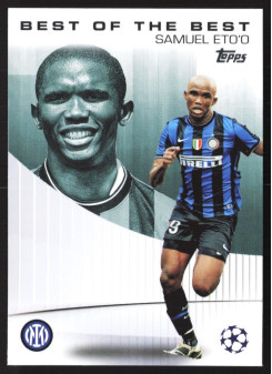 Samuel Eto'o, Kartička, Topps UEFA Club Competitions 2024-25, INSERT