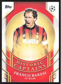 Franco Baresi, Kartička, Topps UEFA Club Competitions 2024-25, INSERT