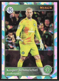 Kasper Schmeichel, Kartička, Topps Merlin UEFA Club Competitions 2024-25, Atomic Refractor