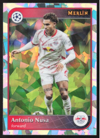 Antonio Nusa, Kartička, Topps Merlin UEFA Club Competitions 2024-25, Atomic Refractor