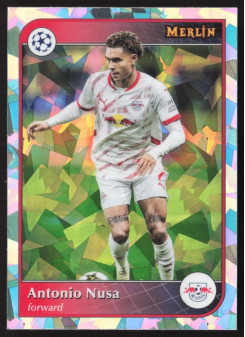 Antonio Nusa, Kartička, Topps Merlin UEFA Club Competitions 2024-25, Atomic Refractor