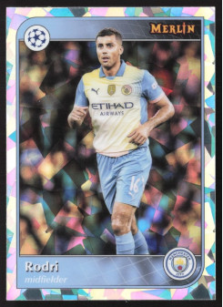 Rodri, Kartička, Topps Merlin UEFA Club Competitions 2024-25, Atomic Refractor