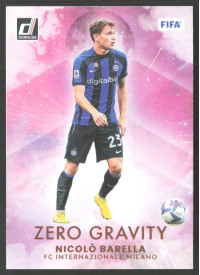Nicolo Barella, Kartička, 2022-23 Panini Donruss Soccer, INSERT