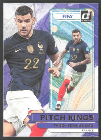 Theo Hernandez, Kartička, 2022-23 Panini Donruss Soccer, INSERT