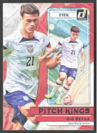 Gio Reyna, Kartička, 2022-23 Panini Donruss Soccer, INSERT