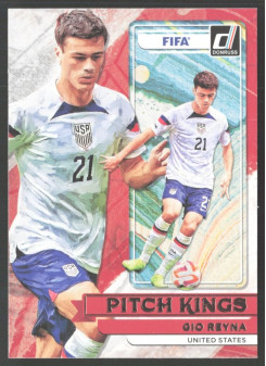 Gio Reyna, Kartička, 2022-23 Panini Donruss Soccer, INSERT