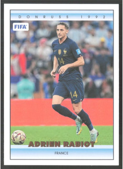 Adrien Rabiot, Kartička, 2022-23 Panini Donruss Soccer, INSERT