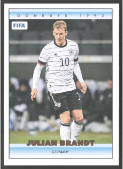 Julian Brandt, Kartička, 2022-23 Panini Donruss Soccer, INSERT