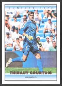 Thibaut Courtois, Kartička, 2022-23 Panini Donruss Soccer, INSERT