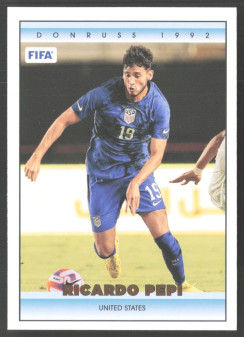 Ricardo Pepi, Kartička, 2022-23 Panini Donruss Soccer, INSERT