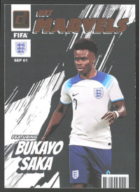Bukayo Saka, Kartička, 2022-23 Panini Donruss Soccer, INSERT