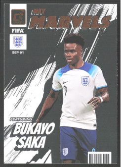Bukayo Saka, Kartička, 2022-23 Panini Donruss Soccer, INSERT
