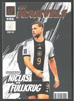 Niclas Fullkrug, Kartička, 2022-23 Panini Donruss Soccer, INSERT
