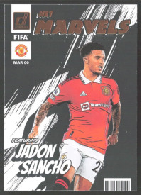 Jadon Sancho, Kartička, 2022-23 Panini Donruss Soccer, INSERT