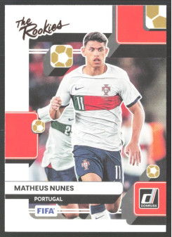 Matheus Nunes, Kartička, 2022-23 Panini Donruss Soccer, INSERT