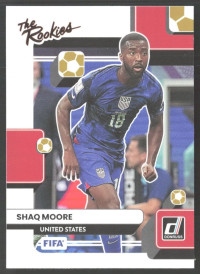 Shaq Moore, Kartička, 2022-23 Panini Donruss Soccer, INSERT
