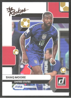 Shaq Moore, Kartička, 2022-23 Panini Donruss Soccer, INSERT