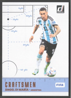 Angel Di Maria, Kartička, 2022-23 Panini Donruss Soccer, INSERT