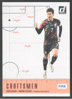 Heung-Min Son, Kartička, 2022-23 Panini Donruss Soccer, INSERT