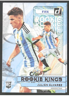Julian Alvarez, Kartička, 2022-23 Panini Donruss Soccer, INSERT