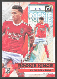 Enzo Fernandez, Kartička, 2022-23 Panini Donruss Soccer, INSERT