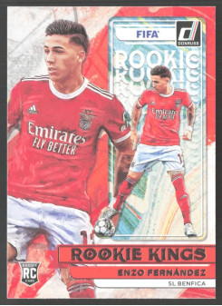Enzo Fernandez, Kartička, 2022-23 Panini Donruss Soccer, INSERT