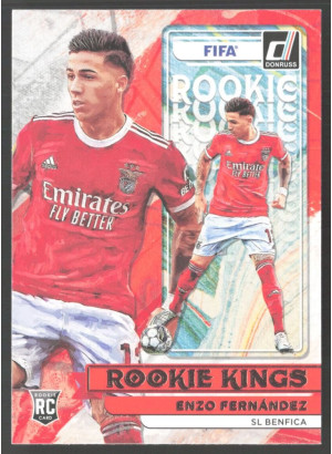 Enzo Fernandez, Card, 2022-23 Panini Donruss Soccer, INSERT