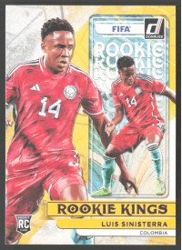 Luis Sinisterra, Kartička, 2022-23 Panini Donruss Soccer, INSERT