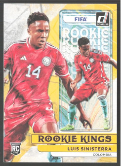Luis Sinisterra, Kartička, 2022-23 Panini Donruss Soccer, INSERT