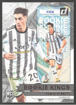 Fabio Miretti, Kartička, 2022-23 Panini Donruss Soccer, INSERT