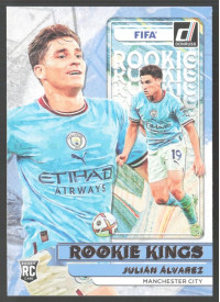 Julian Alvarez, Kartička, 2022-23 Panini Donruss Soccer, INSERT