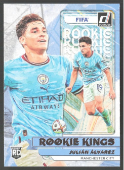 Julian Alvarez, Kartička, 2022-23 Panini Donruss Soccer, INSERT