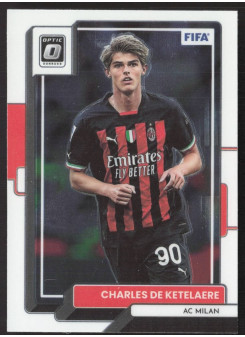 Charles De Ketelaere, Kartička, 2022-23 Panini Donruss Soccer, Optic