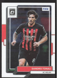 Sandro Tonali, Kartička, 2022-23 Panini Donruss Soccer, Optic