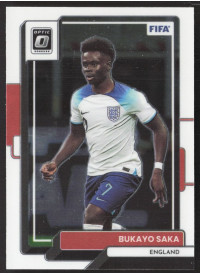 Bukayo Saka, Kartička, 2022-23 Panini Donruss Soccer, Optic