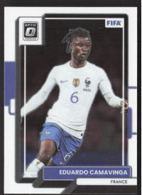 Eduardo Camavinga, Kartička, 2022-23 Panini Donruss Soccer, Optic
