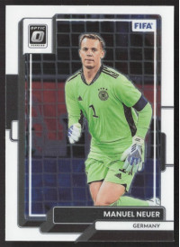 Manuel Neuer, Kartička, 2022-23 Panini Donruss Soccer, Optic