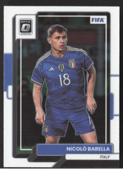 Nicolo Barella, Kartička, 2022-23 Panini Donruss Soccer, Optic