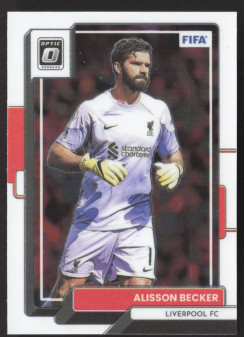 Alisson Becker, Kartička, 2022-23 Panini Donruss Soccer, Optic