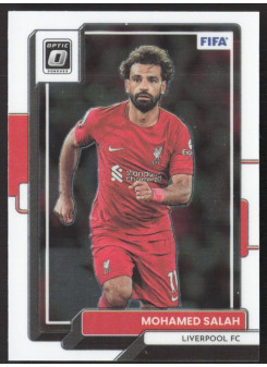 Mohamed Salah, Kartička, 2022-23 Panini Donruss Soccer, Optic